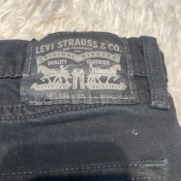 2/$30 LEVI’s black label! Black 36 waist, 32 length! - Picture 3 of 4